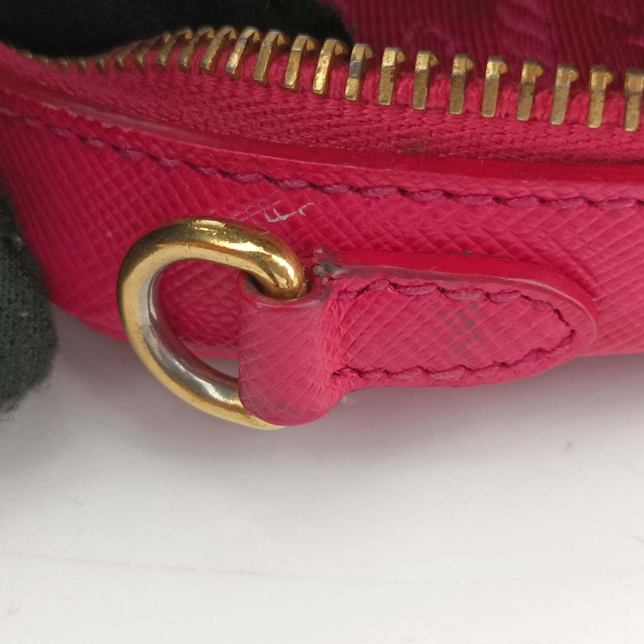 VITELLO PHENIX Messenger Camera Rose SAFFIANO Leather 31/M 224