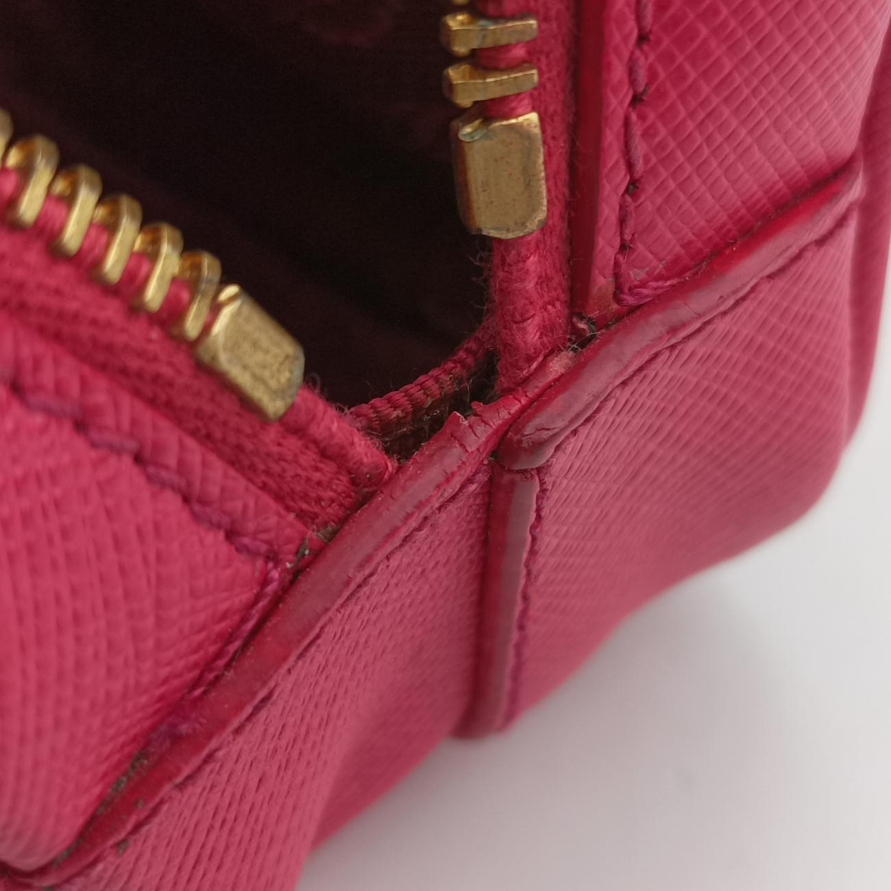 VITELLO PHENIX Messenger Camera Rose SAFFIANO Leather 31/M 224