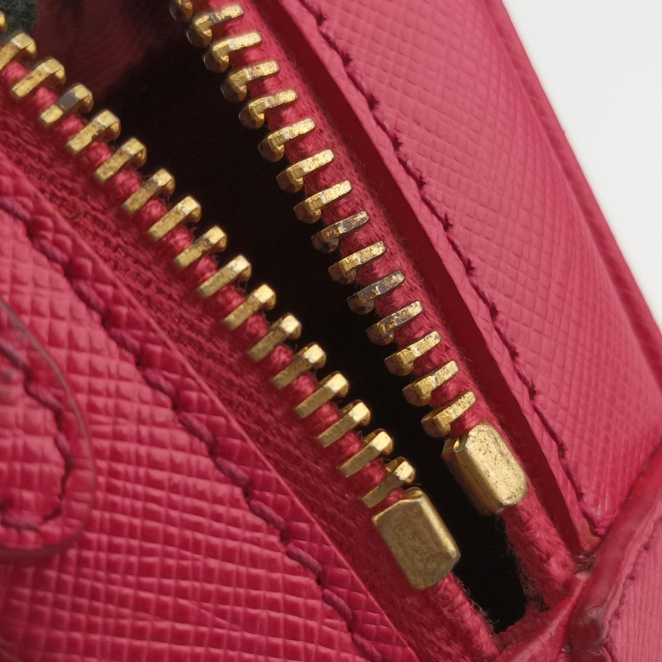 VITELLO PHENIX Messenger Camera Rose SAFFIANO Leather 31/M 224