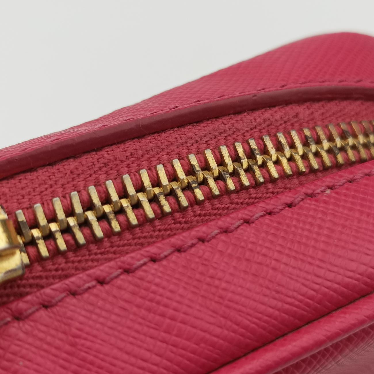 VITELLO PHENIX Messenger Camera Rose SAFFIANO Leather 31/M 224