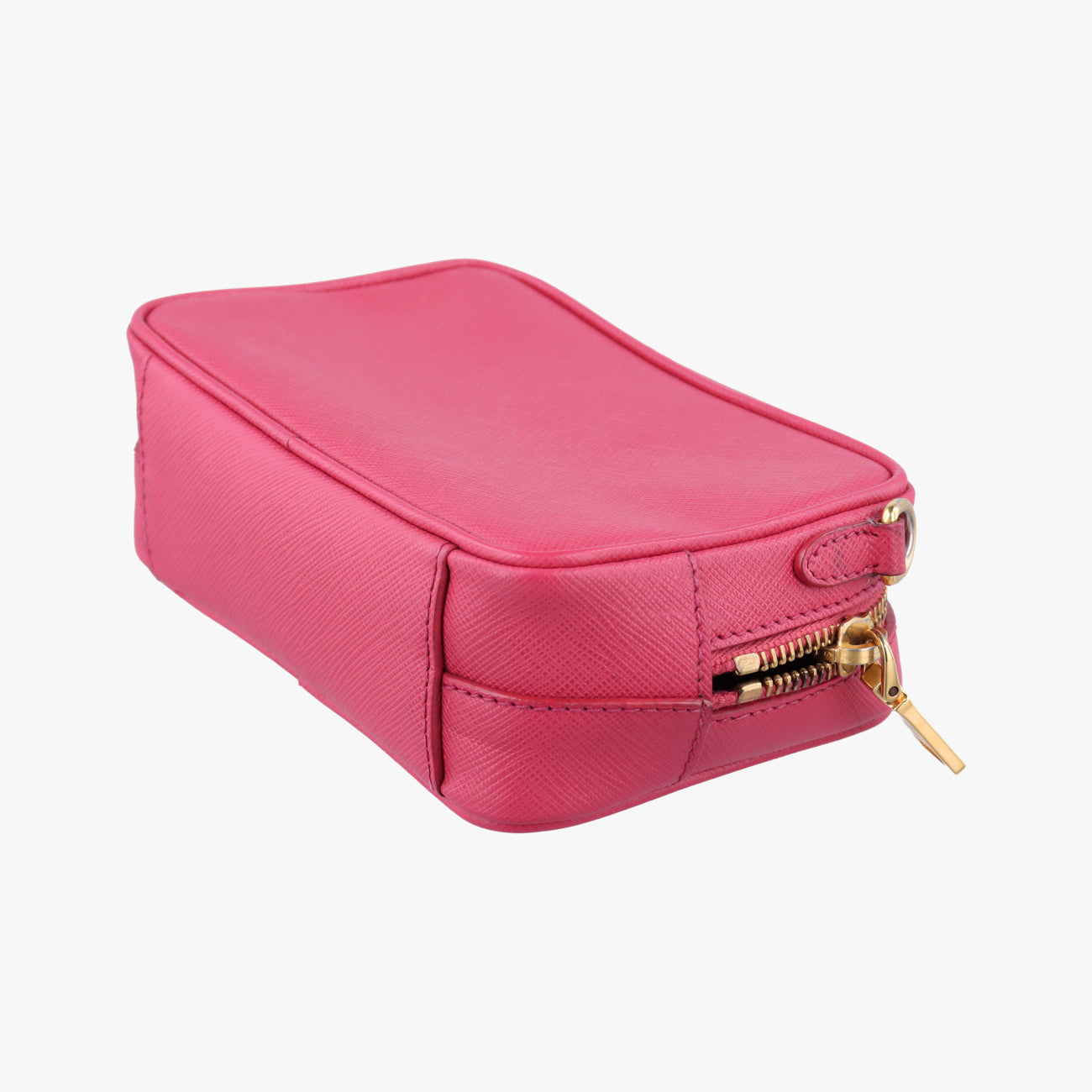 VITELLO PHENIX Messenger Camera Rose SAFFIANO Leather 31/M 224