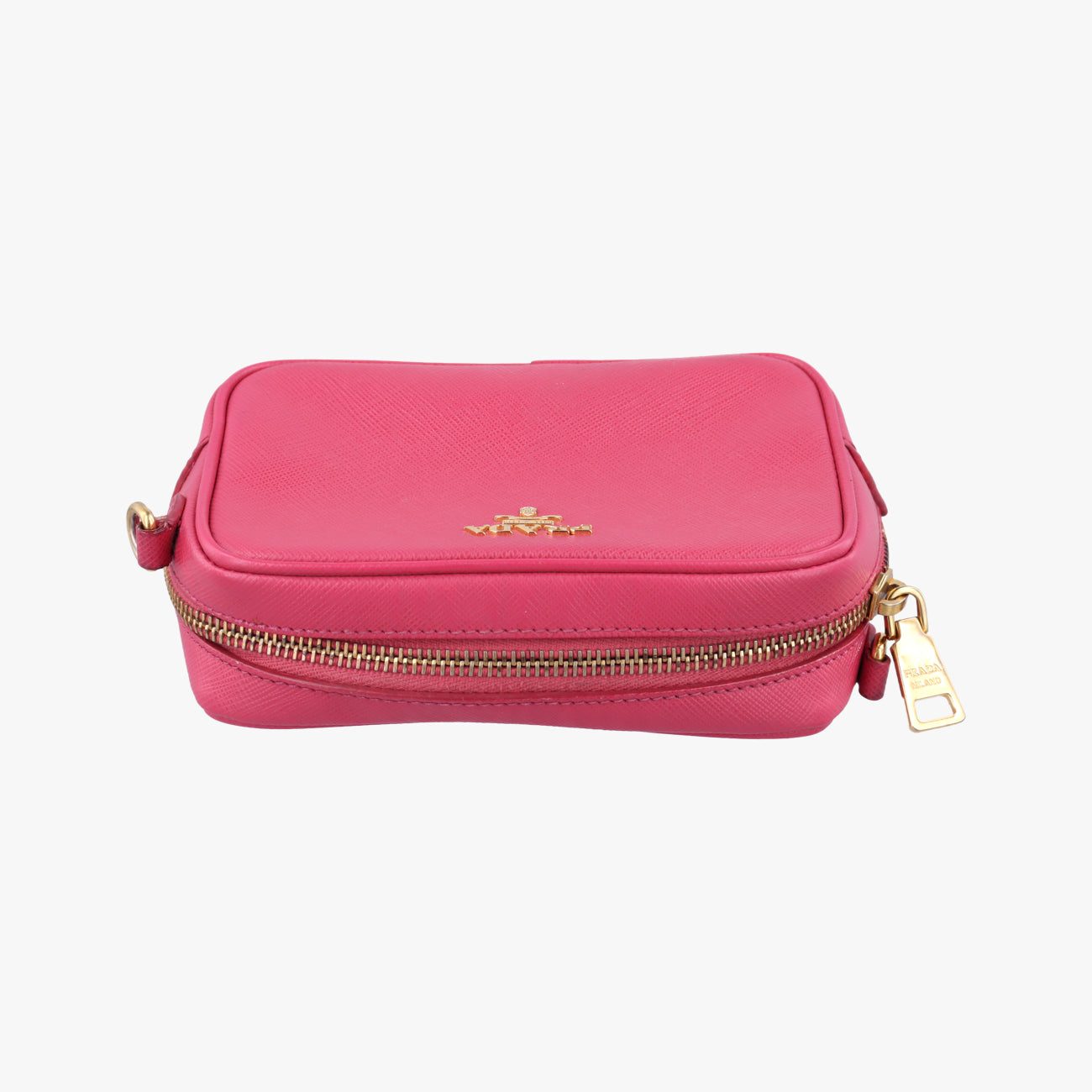 VITELLO PHENIX Messenger Camera Rose SAFFIANO Leather 31/M 224