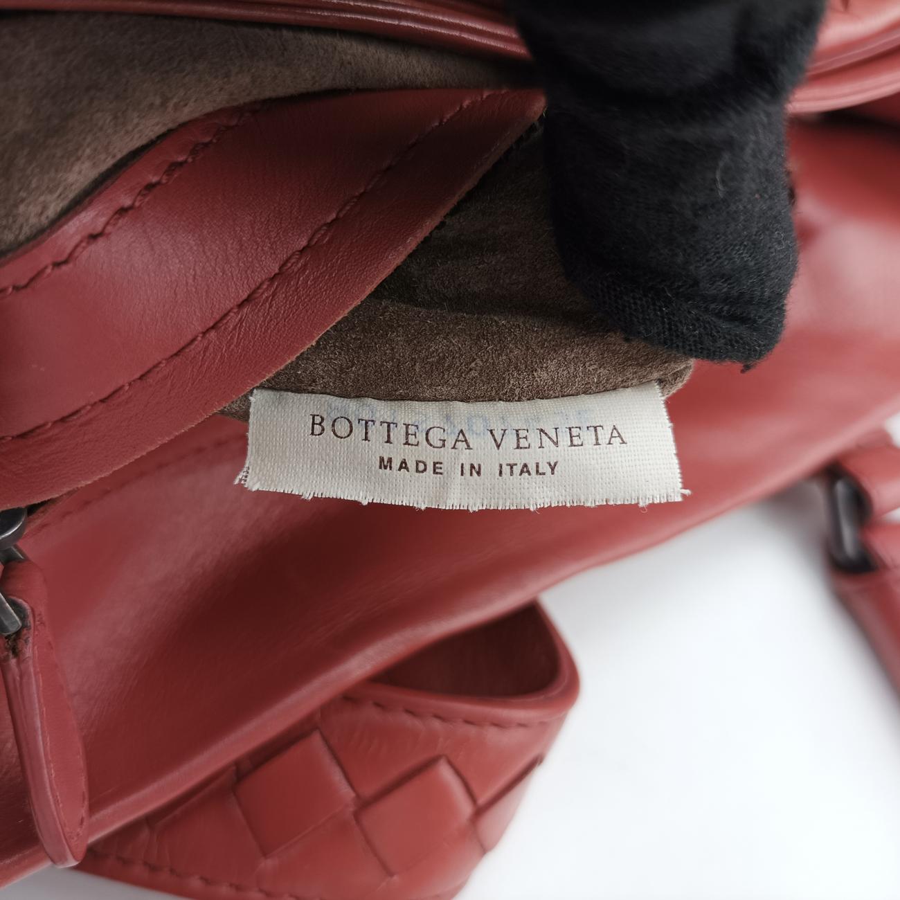 Roma Intrecciato Burgundy lambskin B01570745E