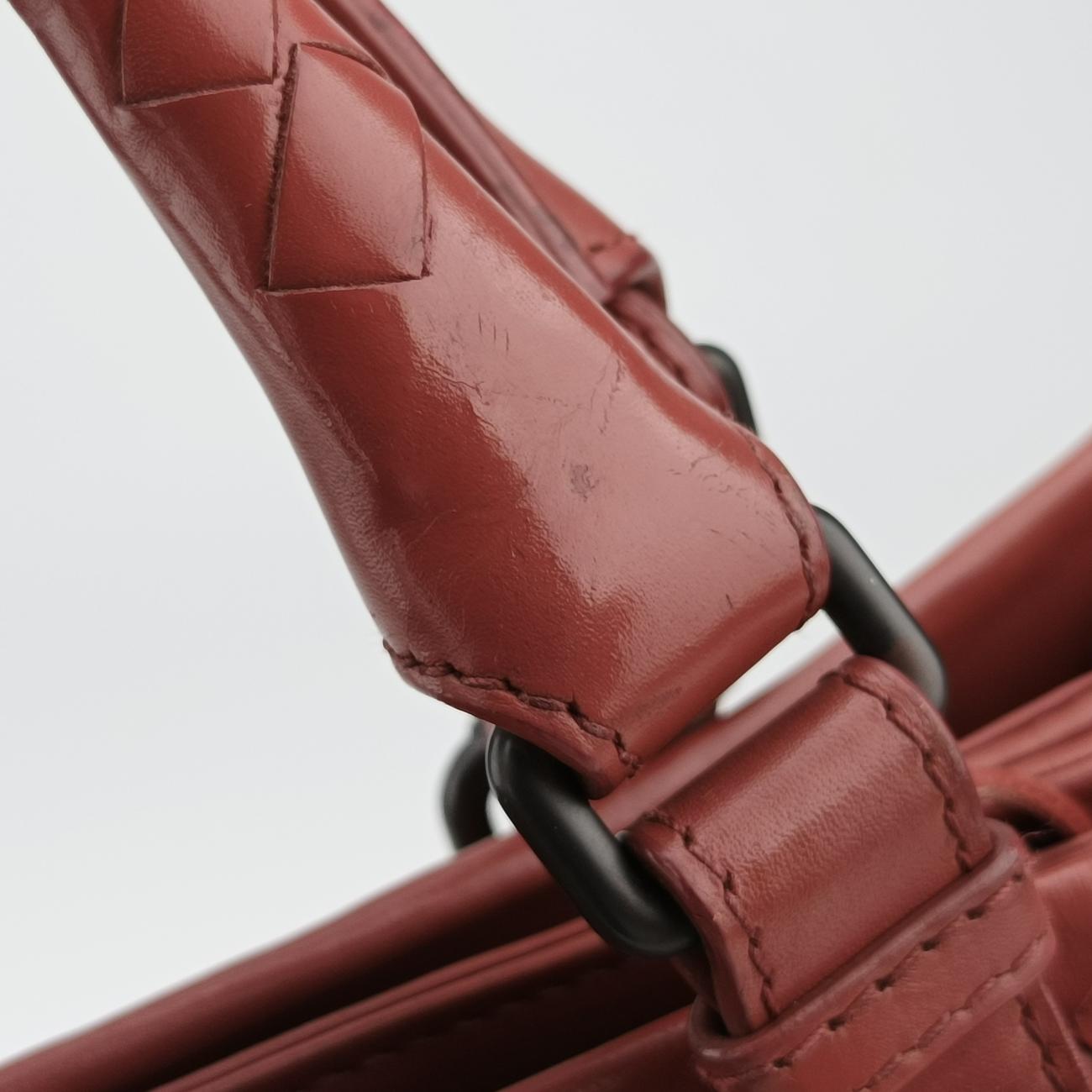 Roma Intrecciato Burgundy lambskin B01570745E