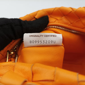 The Jodie Orange lambskin B09953209U