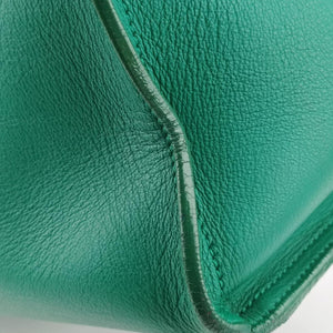 Y Ligne Petit Cabas Green Leather 311210.529258