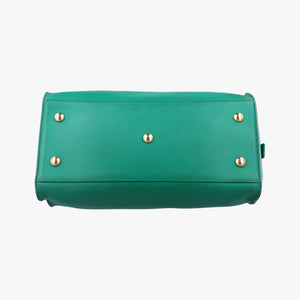 Y Ligne Petit Cabas Green Leather 311210.529258
