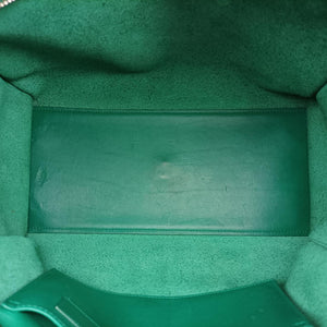 Y Ligne Petit Cabas Green Leather 311210.529258