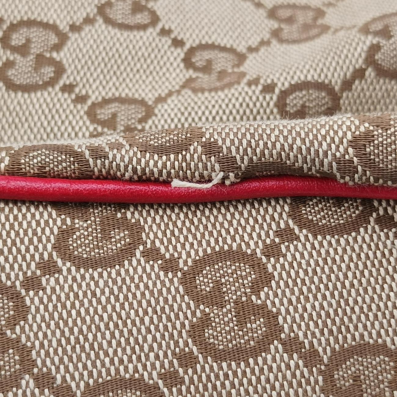 Bamboo Red xPink canvas x leather H011996565