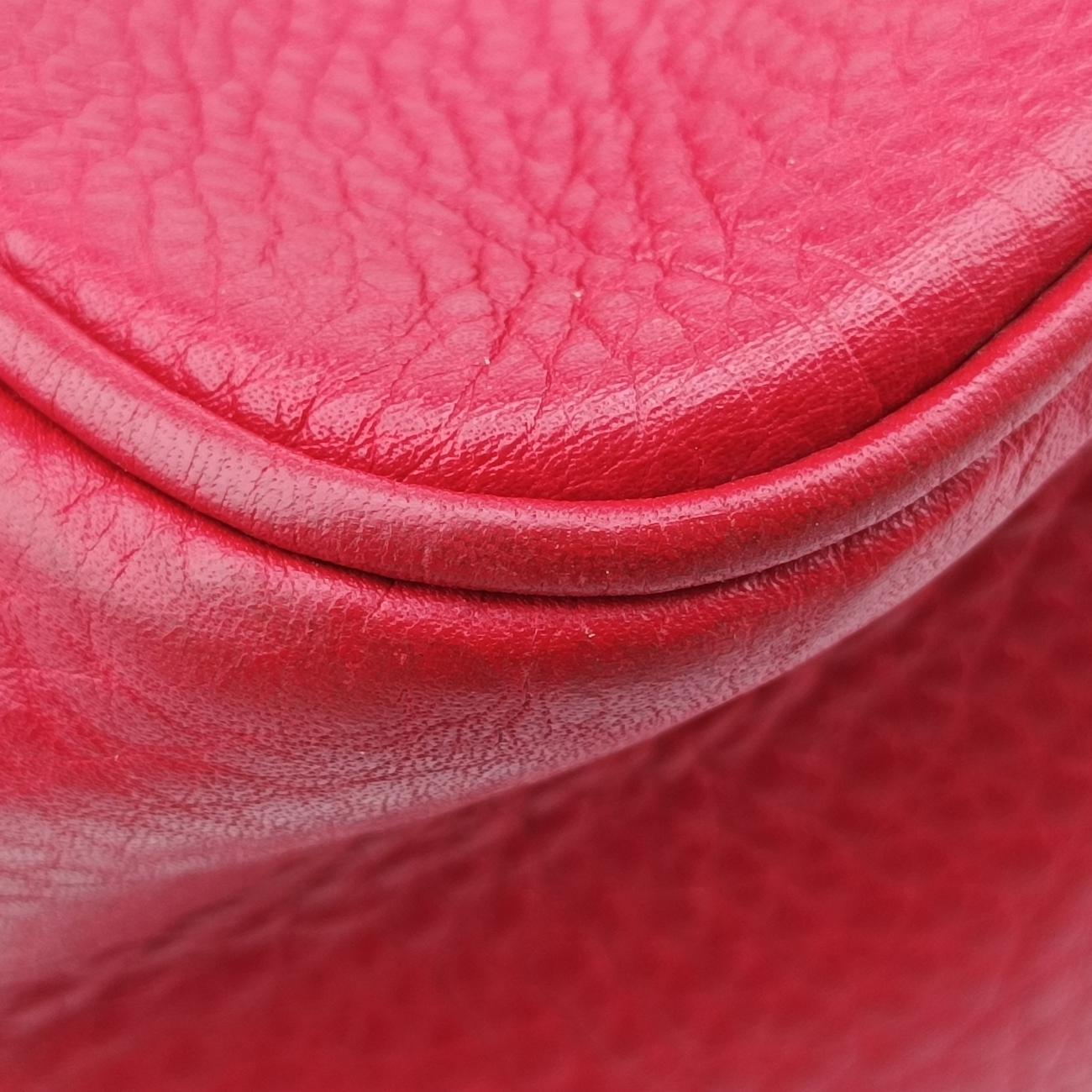 Bamboo Red xPink canvas x leather H011996565