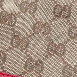 Bamboo Red xPink canvas x leather H011996565