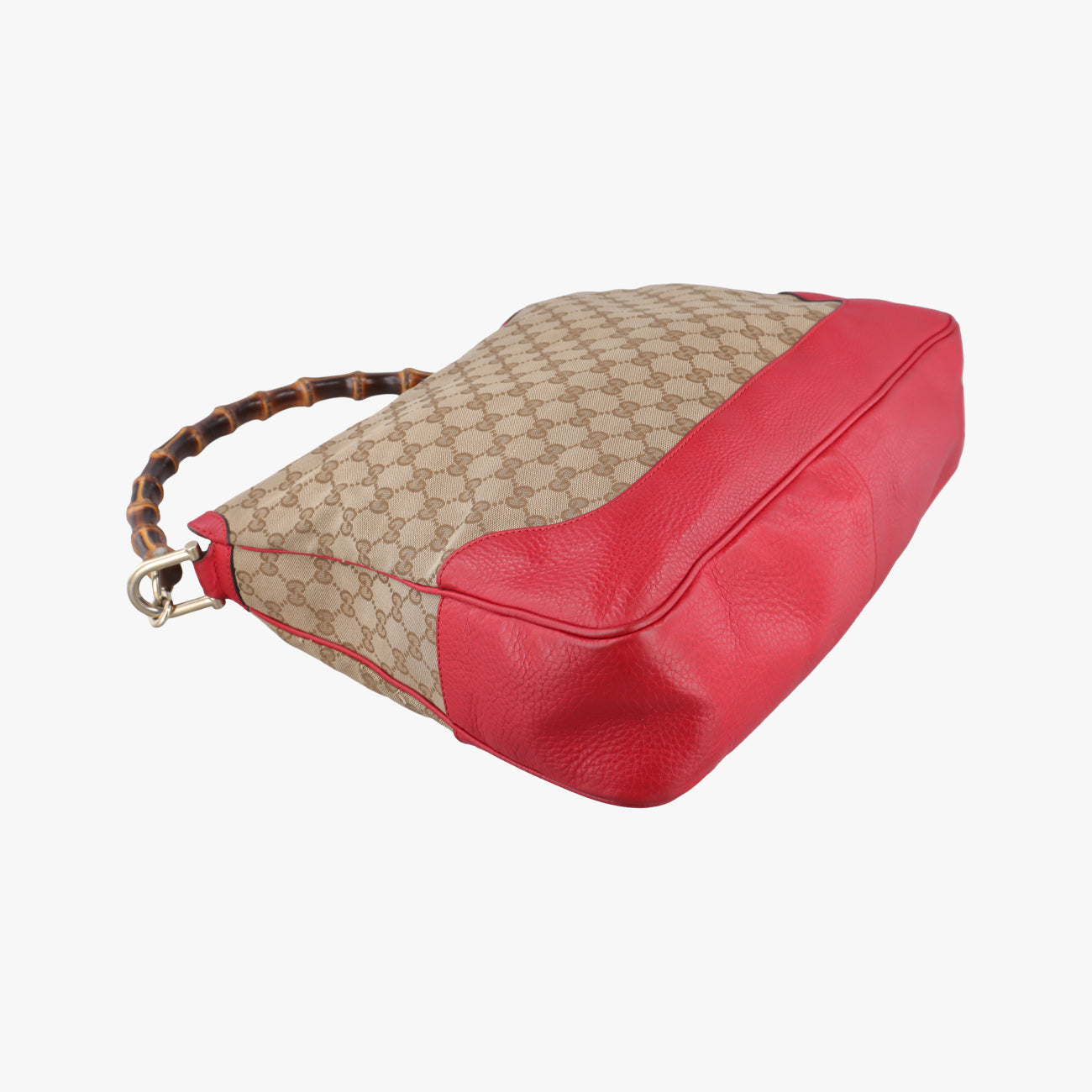 Bamboo Red xPink canvas x leather H011996565