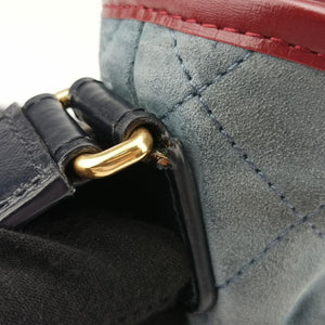 GABRIELLE Gray × Black × Red Leather×Suede 24285560