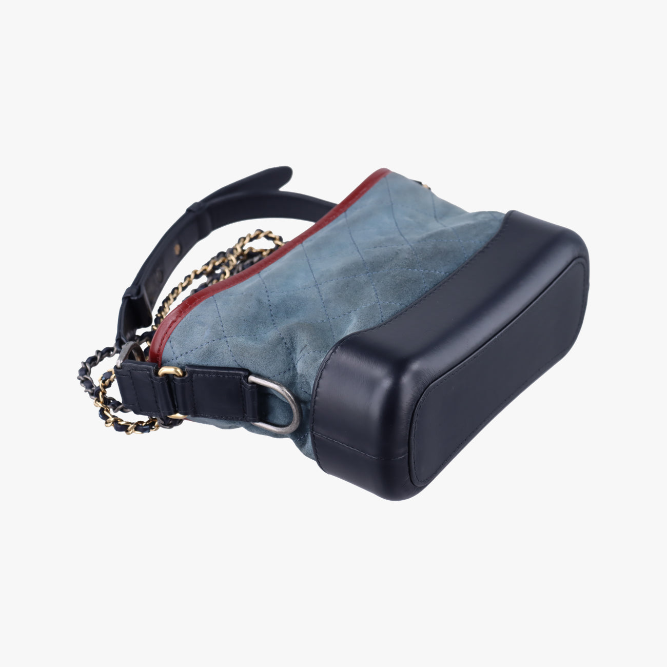 GABRIELLE Gray × Black × Red Leather×Suede 24285560