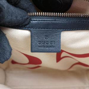 GG Supreme Bee Brown×Multicolour PVC coated canvas B024905997