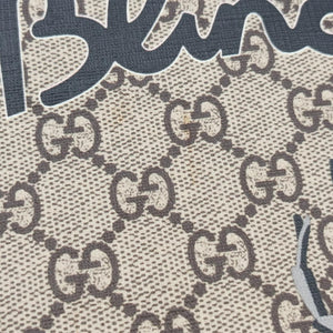 GG Supreme Bee Brown×Multicolour PVC coated canvas B024905997
