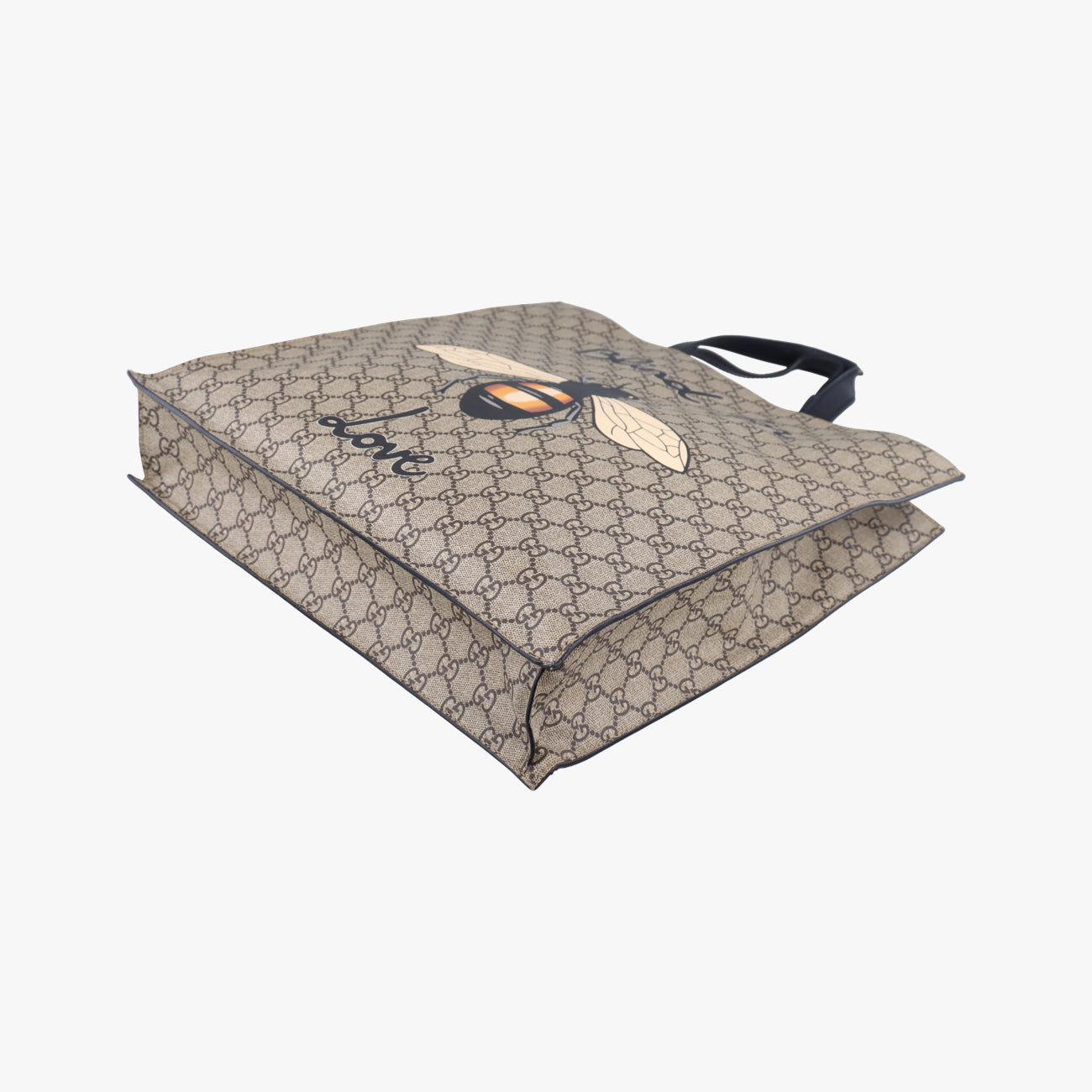 GG Supreme Bee Brown×Multicolour PVC coated canvas B024905997