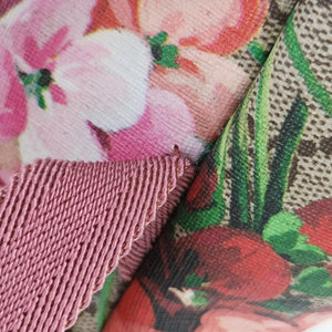 GG Blooms Beige×Multicolour PVC coated canvas A018900350