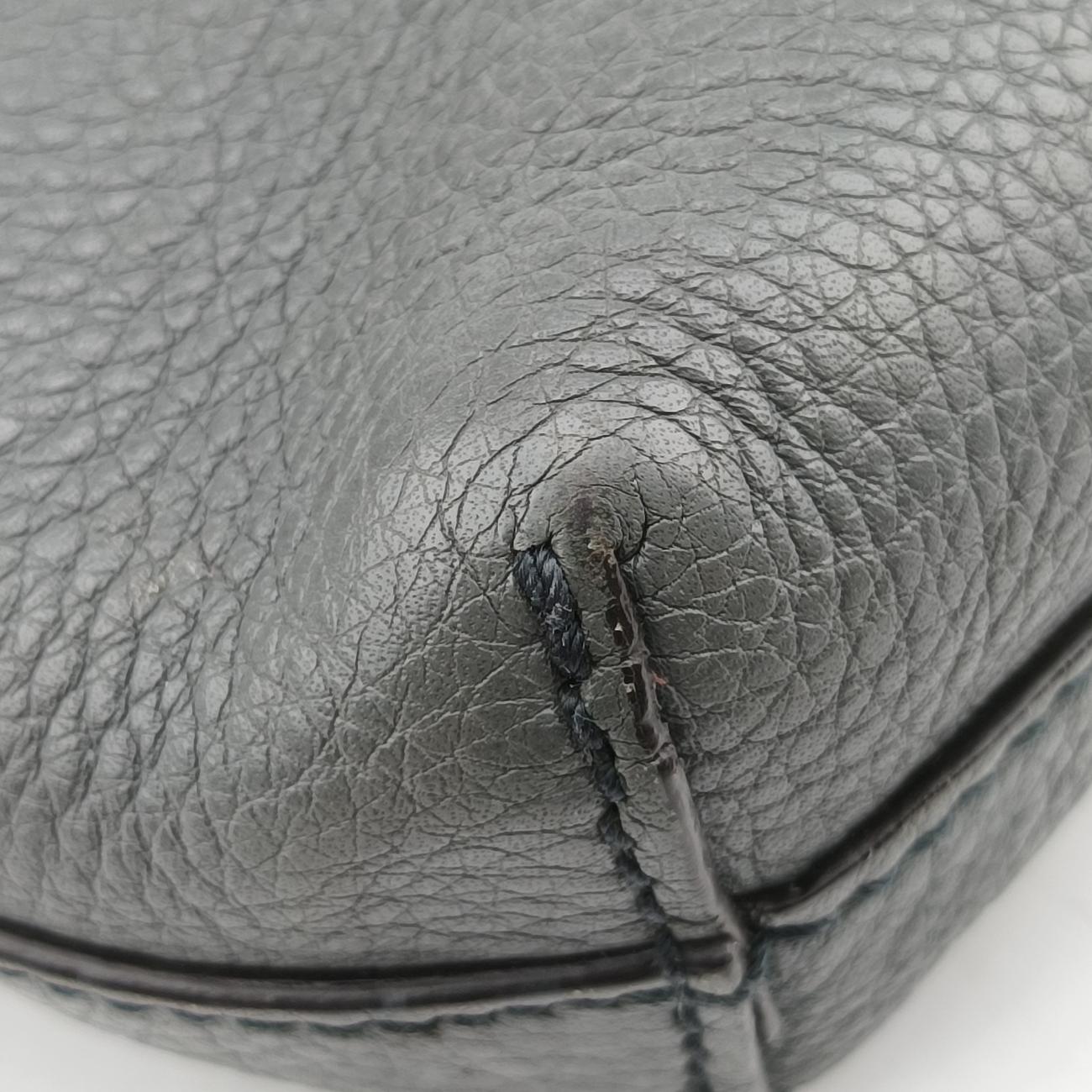 Interlocking G Logo Soho Messenger Grey Leather A016476622