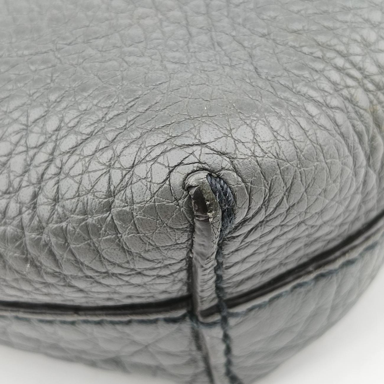 Interlocking G Logo Soho Messenger Grey Leather A016476622
