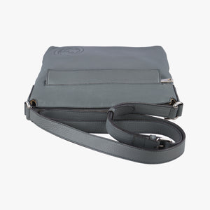 Interlocking G Logo Soho Messenger Grey Leather A016476622