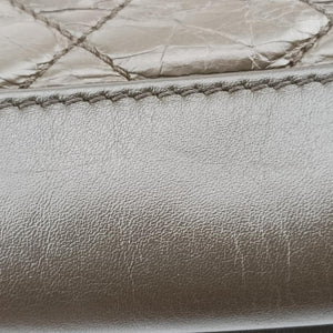 Double Zip Olive Brown lambskin 17057276