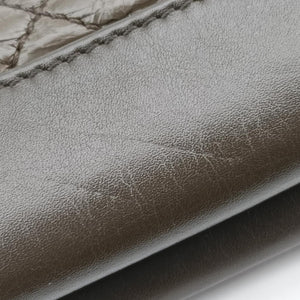 Double Zip Olive Brown lambskin 17057276