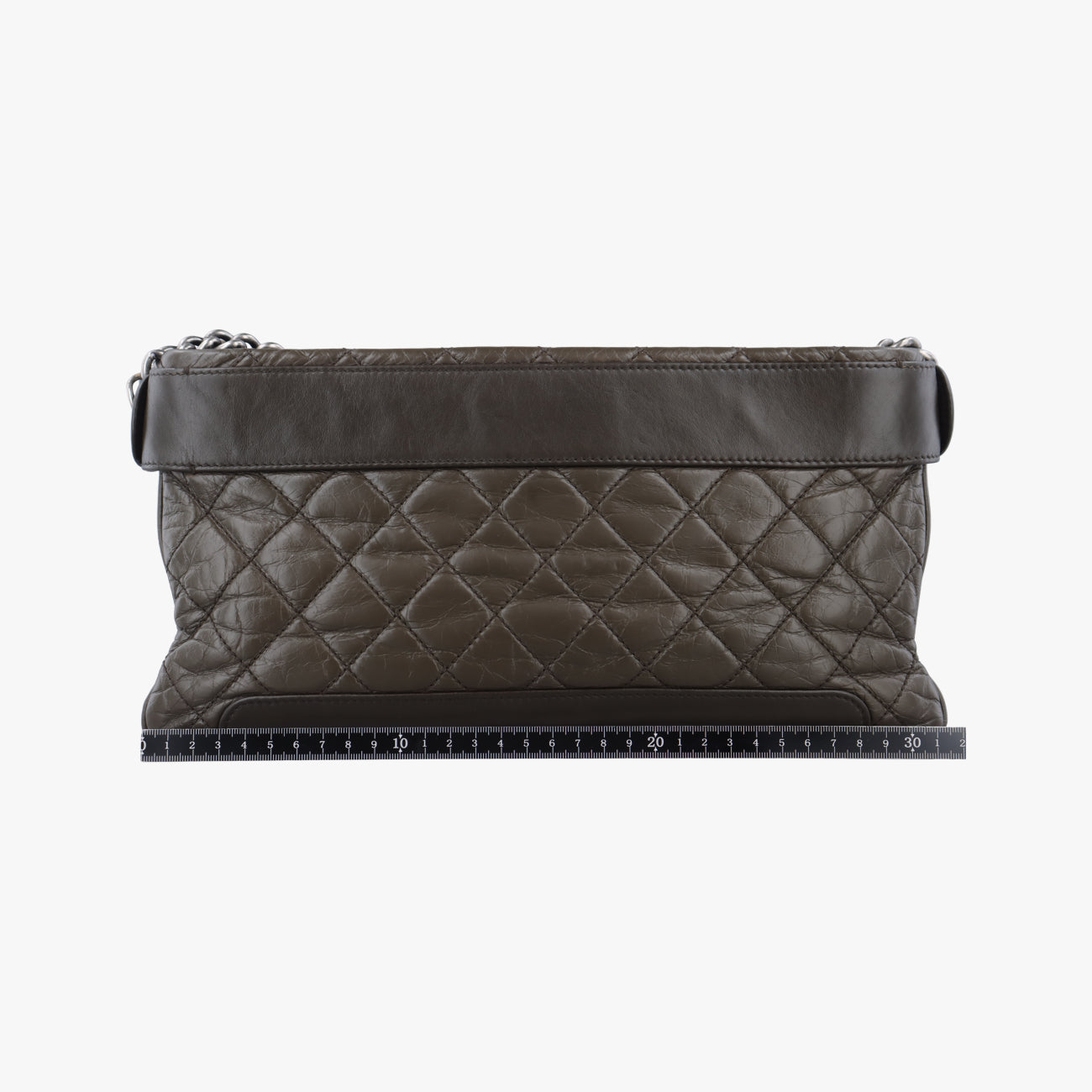 Double Zip Olive Brown lambskin 17057276