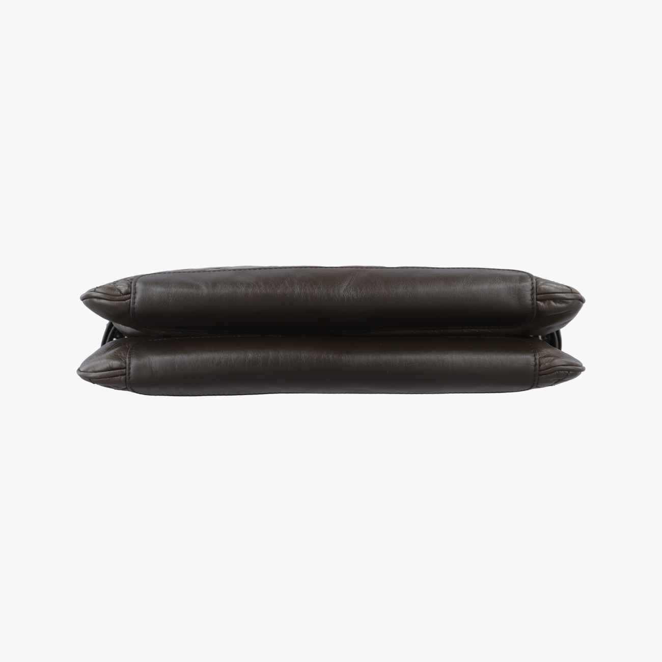 Double Zip Olive Brown lambskin 17057276