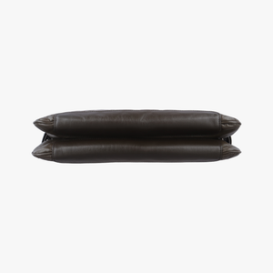 Double Zip Olive Brown lambskin 17057276