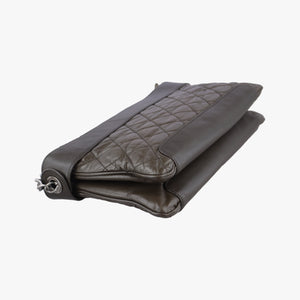 Double Zip Olive Brown lambskin 17057276