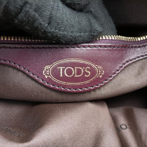 D bag Burgundy Leather 68 27