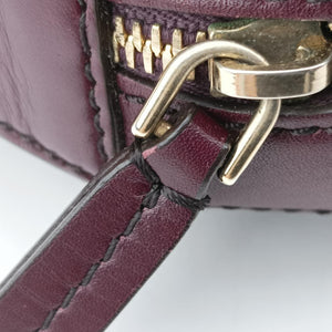 D bag Burgundy Leather 68 27