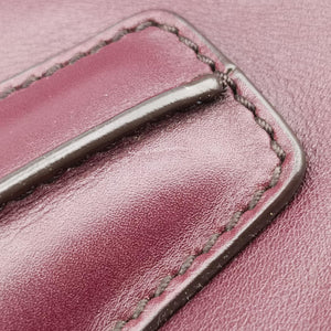 D bag Burgundy Leather 68 27