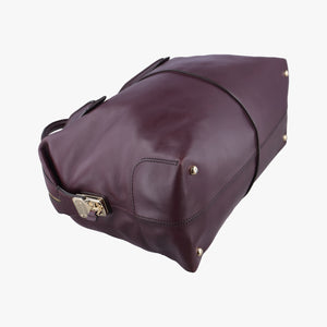 D bag Burgundy Leather 68 27