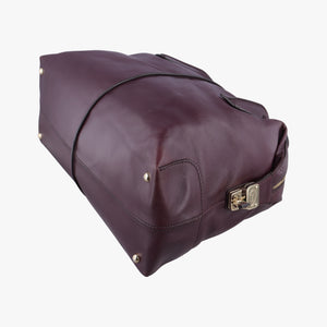 D bag Burgundy Leather 68 27