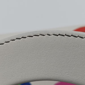 Niki de Saint Phalle Lady Dior White×multicolor Leather 04-MA-1127
