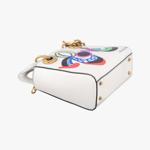 Niki de Saint Phalle Lady Dior White×multicolor Leather 04-MA-1127