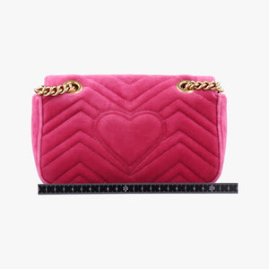 GG Marmont Pink velour A023545213