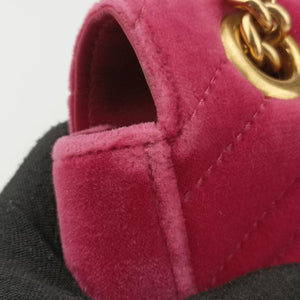 GG Marmont Pink velour A023545213