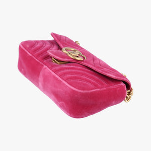 GG Marmont Pink velour A023545213