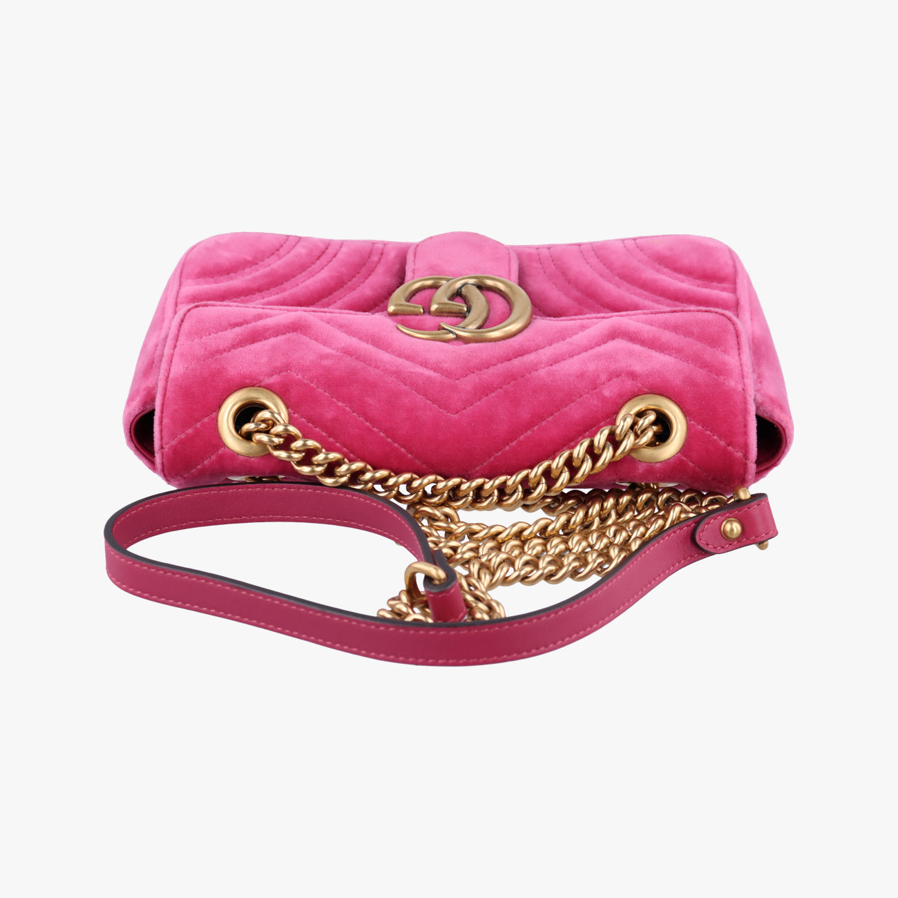 GG Marmont Pink velour A023545213