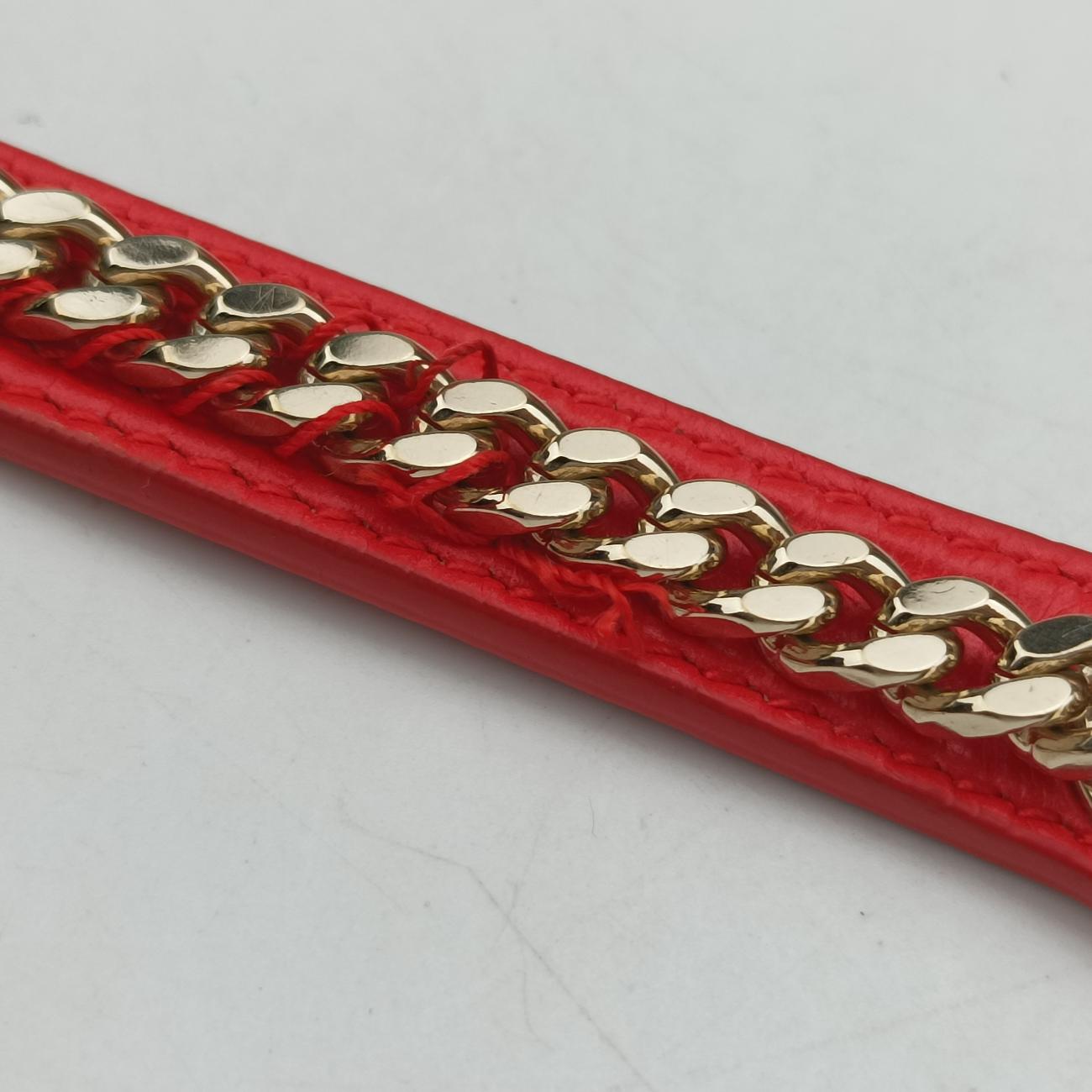 Mini Sequin Lady Dior Red×Multicolour Leather 18-MA-1126