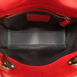 Mini Sequin Lady Dior Red×Multicolour Leather 18-MA-1126