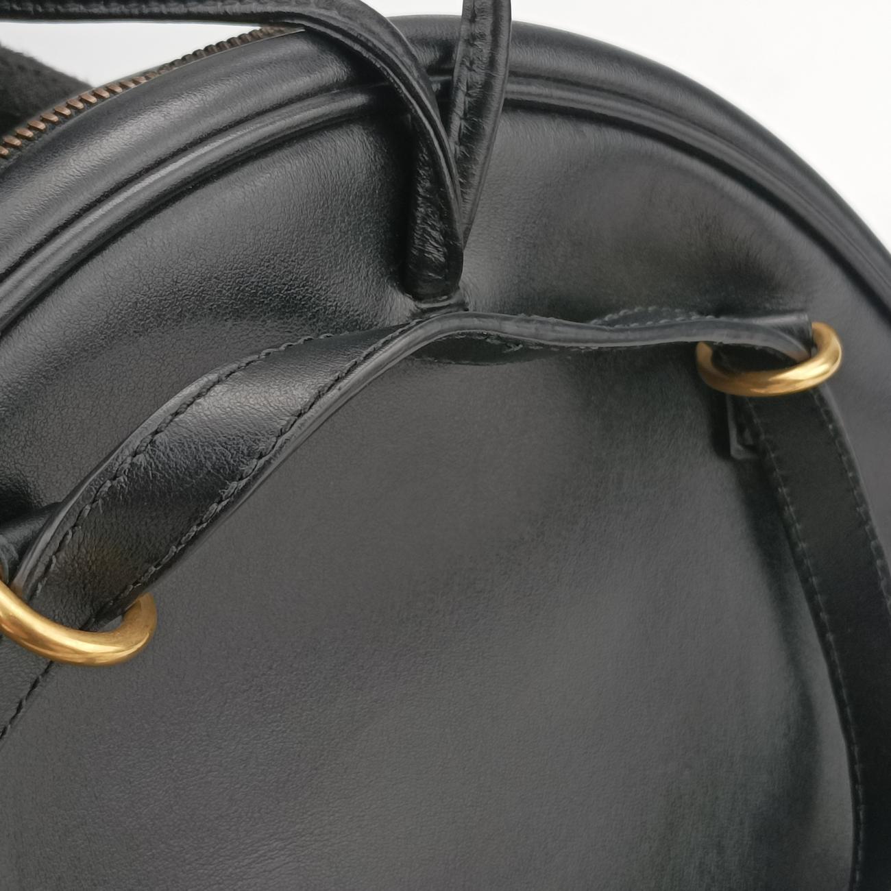 Unisex LA Angels Round Floral Black×Multicolour Leather C026821195