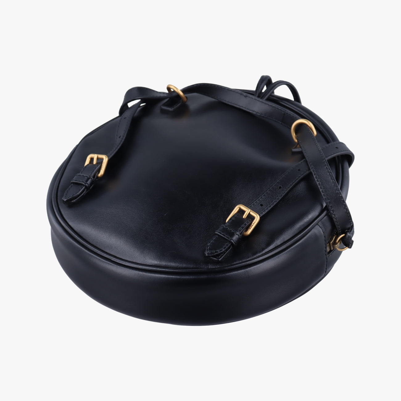 Unisex LA Angels Round Floral Black×Multicolour Leather C026821195