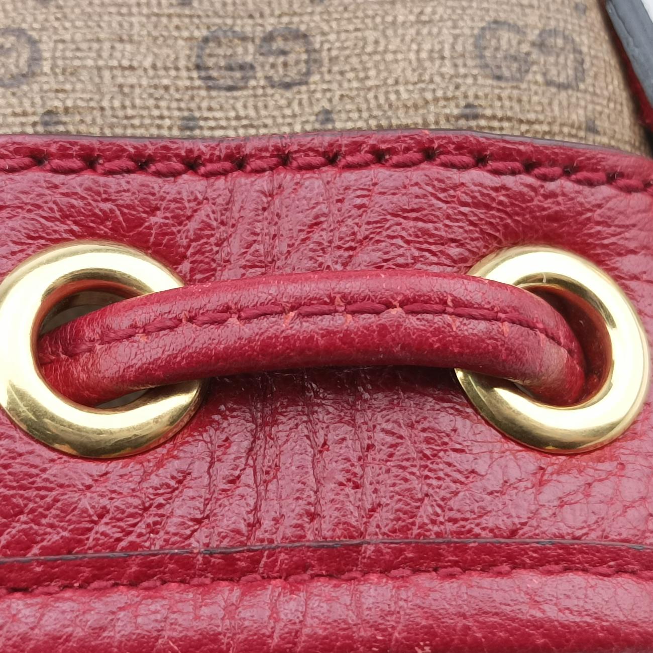 Doraemon collaboration Beige x Bordeaux x Multicolor PVC coated canvas G033979953