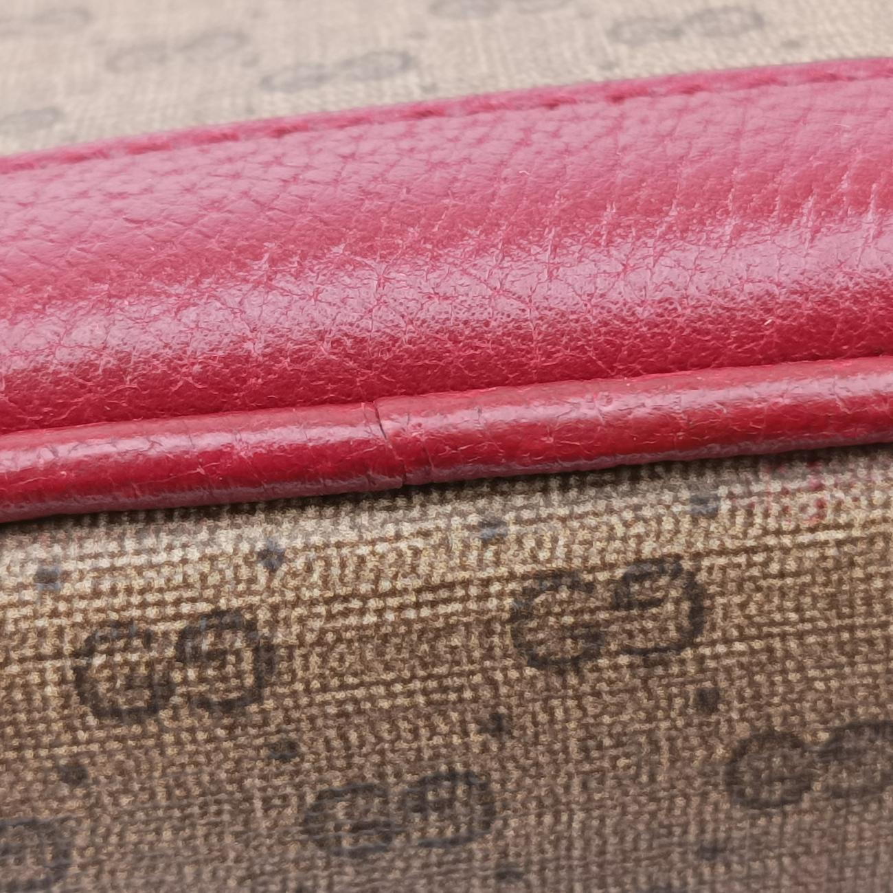 Doraemon collaboration Beige x Bordeaux x Multicolor PVC coated canvas G033979953
