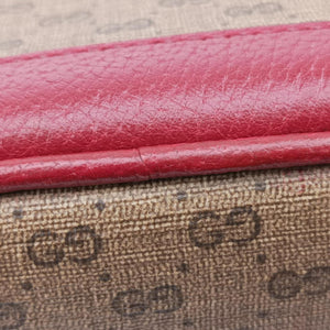 Doraemon collaboration Beige x Bordeaux x Multicolor PVC coated canvas G033979953