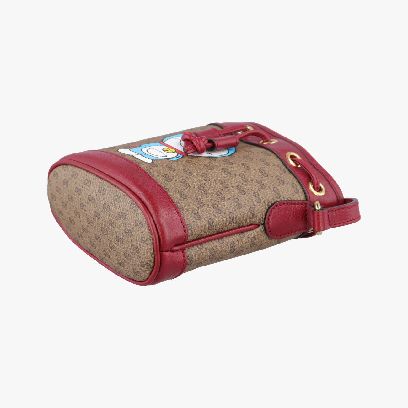 Doraemon collaboration Beige x Bordeaux x Multicolor PVC coated canvas G033979953